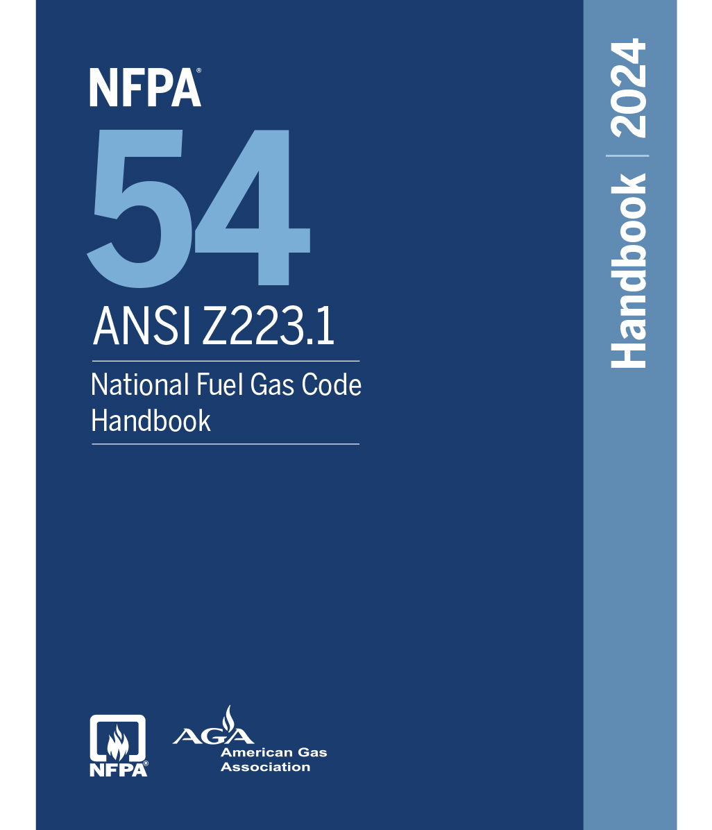 Work Safer. Order the National Fuel Gas Code Handbook.