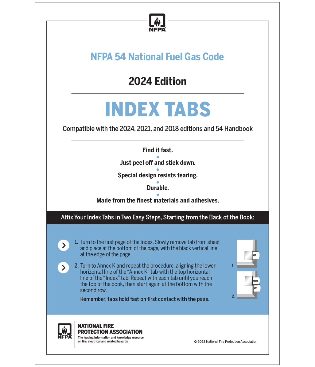 Nfpa National Electrical NFPA 54 National Fuel Gas Code 2021 Edition ...