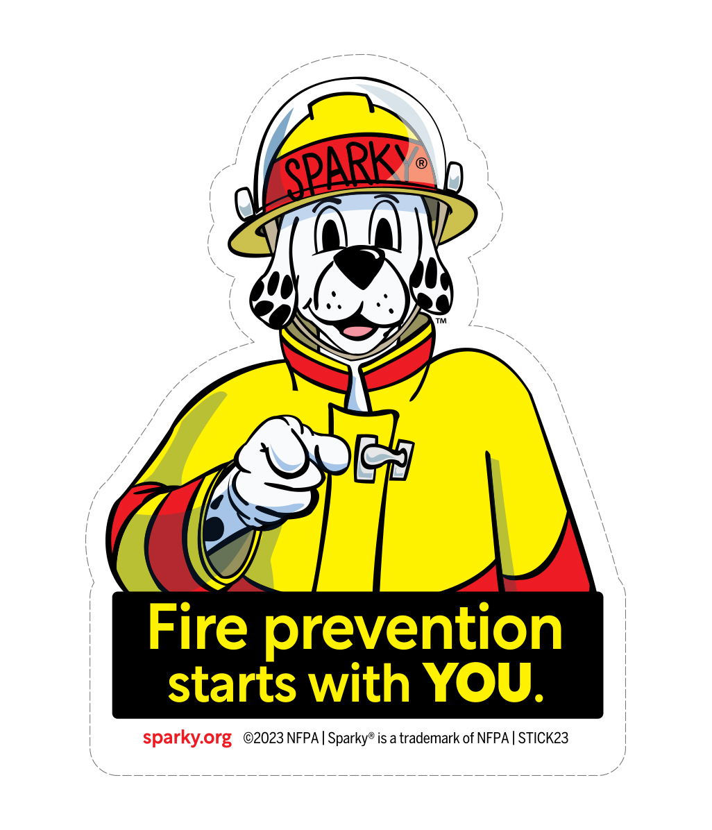 Purchase Fire Prevention Week Stickers (2022)